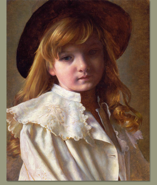 Head of a child 2003 oil on panel Head of a child 2003 oil on panel